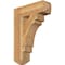 Ekena Millwork Merced Craftsman Rough Sawn Bracket, Western Red Cedar, 6"W x 22"D x 30"H BKT06X22X30MRC04RWR - alternate 1